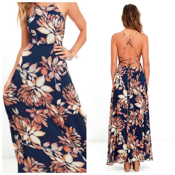 Lulu's Adventure Seeker floral maxi dress - Picture 6 of 13